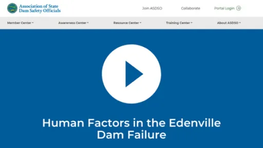 DF Human Factors in the Edenville Dam Failure