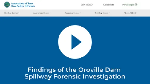 Findings of the Oroville Dam Spillway Forensic Investigation