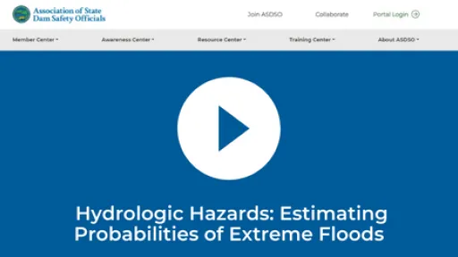 Hydrologic Hazard Estimating Probabilities of Extreme Floods