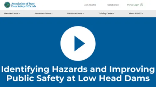 Identifying Hazards and Improving Public Safety at Low Head Dams (1)