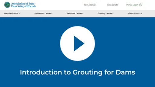 Introduction to Grouting for Dams