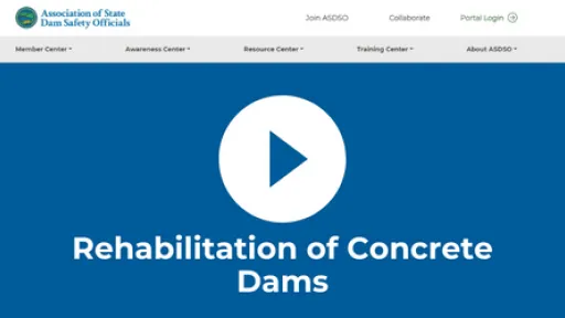 Rehab of Concrete Dams