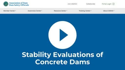 Stability Evaluations of Concrete Dams