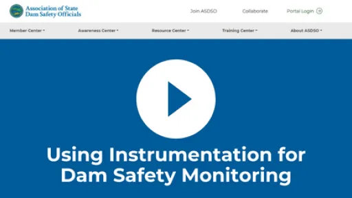 Using Instrumentation for Dam Safety Monitoring