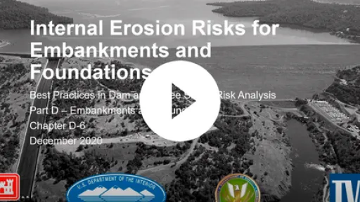 Video - Internal Erosion Risks