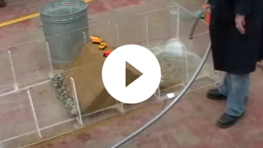 Video - Model Embankment Dam Failure