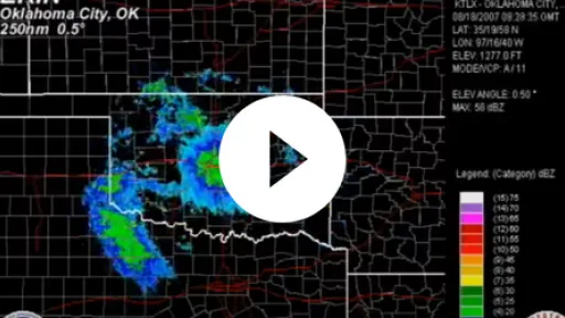 Video - Video of Tropical Storm Erin