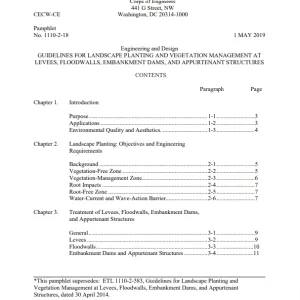 EP-1110-2-18-Guidelines-for-Landscape-Planting-And-Vegetation-Management-At-Levees-Floodwalls-Embankment-Dams-And-Appurtenant-Structures EP-1110-2-18-Guidelines-for-Landscape-Planting-And-Vegetation-Management-At-Levees-Floodwalls-Embankment-Dams-And-Appurtenant-Structures
