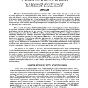 OR_A Look at Earth Spillway 50 Years