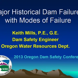 OR_Major Historical Dam Failures with Modes