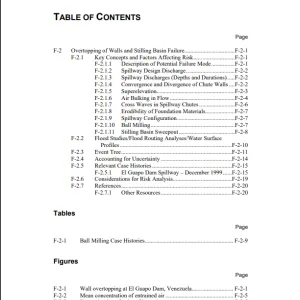 OR_Summary of Existing Guidelines for Hydrologic Safety of Dams